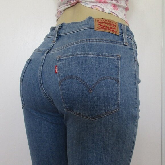 LEVI'S Jeans 311 Shaping Skinny Capri Denim Size 29 - Picture 1 of 10